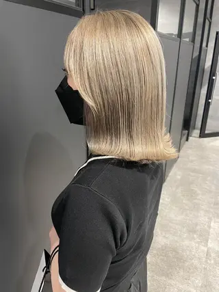 ミディアム saho .のヘアスタイル