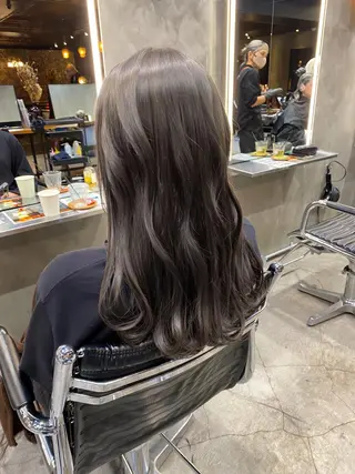 カラー Ms.CHARM所属・透明感カラー🌿 グレージュ🐺陽介のヘアスタイル