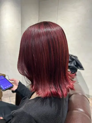 ミディアム 三木耀介 藤沢美容室のヘアスタイル