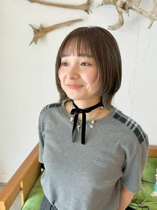ショート 原田 彩花のヘアスタイル