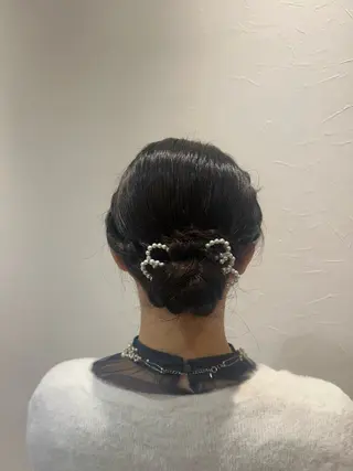 ヘアアレンジ 🖤韓国風顔周り / TAMAMI🖤のヘアスタイル