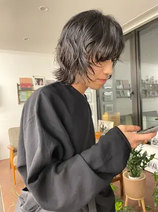 パーマ メンズ pole所属・【pole】 minaのヘアスタイル