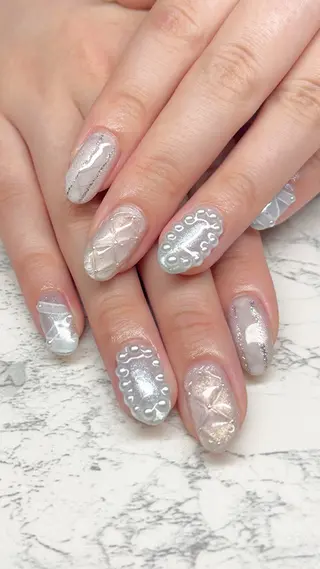 ネイル 手書きが得意🖌️ Y’s  nailのネイルデザイン