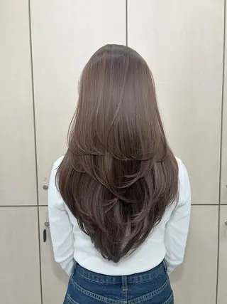 ロング カラー 透明感カラー🤍 Kaitoのヘアスタイル