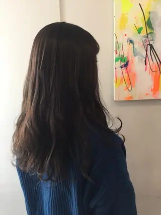 ロング カラー 💘透明感カラー💘 沖本 将宏のヘアスタイル