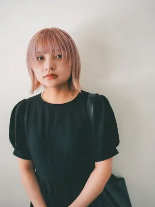 ショート カラー 梅田  illfrere 所属・イルフレール ryuのヘアスタイル