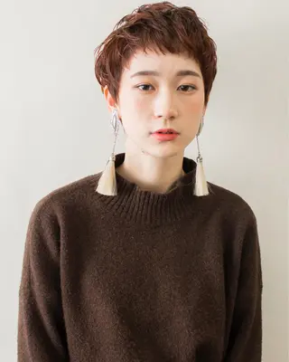 ショート カラー 千葉 慎也のヘアスタイル