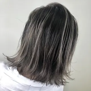 ショート カラー 髪質改善 カラー専門店のヘアスタイル