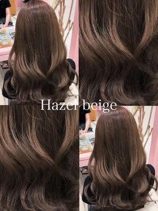 ロング 山 崎のヘアスタイル