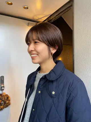 ショート tete nico所属・似合わせ/ヘアカラー nanami🌸のヘアスタイル