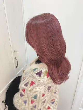 セミロング カラー 🫧髪質改善🫧 神田紗来のヘアスタイル