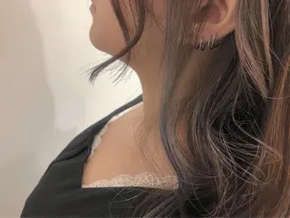 ロング カラー GO TODAY SHAiRE SALON原宿Stella店所属・GO TODAY シェアサロンのヘアスタイル