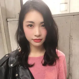 ミディアム レイヤー×髪質改善✨ 渋谷/佐藤侑哉のヘアスタイル