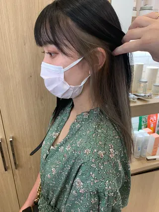 セミロング 🧸 サトウサクネ🧸のヘアスタイル