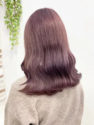 セミロング カラー ヘアアレンジ 山本 史奈のヘアスタイル