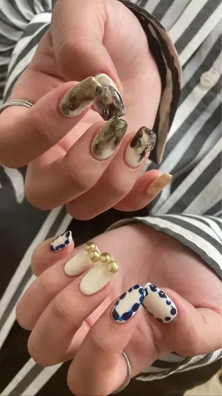ネイル nailsalon　hue所属・小山 羽奈のネイルデザイン