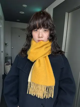 ロング カラー パーマ ボブ/レイヤー/ケア パーマ/リュウタのヘアスタイル