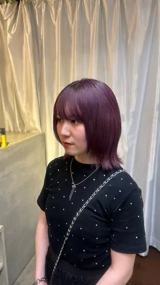 カラー MASHU Grandvase所属・めい/透明感カラー /似合わせカットのヘアスタイル