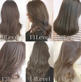 カラー ✩*Ayane*✩ うる艶カラー🫐のヘアスタイル