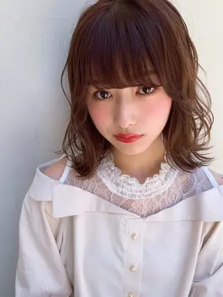 ショート カラー ブリーチなし✨艶髪 カラー𓃲YAGIのヘアスタイル