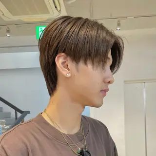 ショート カラー メンズ ハイトーン/パーマ/ メンズ / 櫻本🌐のヘアスタイル