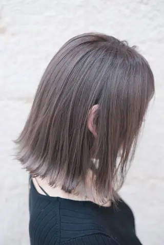 ミディアム カラー 🎀 ひ な 🎀のヘアスタイル