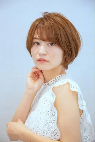 カラー 高松 莉璃のヘアスタイル