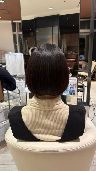 カラー 土田 アキナのヘアスタイル