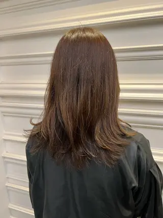 セミロング ジャンクロードビギンギンザルグラン所属・🫧無料カットモデル 吉野志保🫧のヘアスタイル