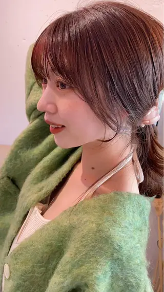 セミロング 🎀しゅな/韓国 レイヤー/透明感♡のヘアスタイル