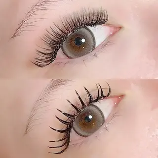 マツエク・マツパ Dazzling Bのマツエク・マツパデザイン