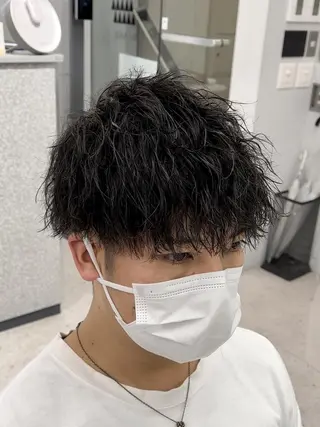 ショート メンズスタイリスト✨ 助川龍哉のヘアスタイル