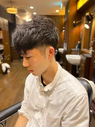 メンズ ヒロ銀座 プレミアムバーバー赤坂店所属・🔥💈恒川 媛音💈🔥のヘアスタイル