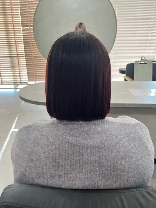 ミディアム 石原 光のヘアスタイル