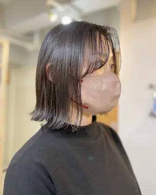 ショート カラー ノグチ ユウキ/ボブのヘアスタイル