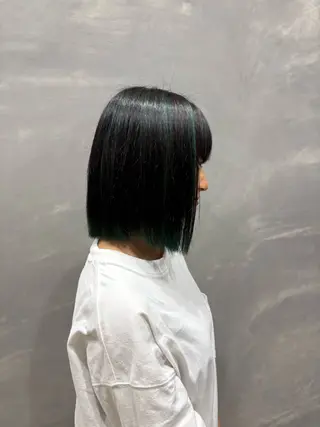 ショート カラー number大分/ 磯部栞里のヘアスタイル