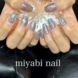 ネイル miyabi nail 桂川駅近くのネイルデザイン