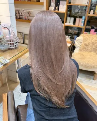 ロング カラー mauve代官山所属・CHIHIRO🧸 代官山🩰ピンク🩰のヘアスタイル