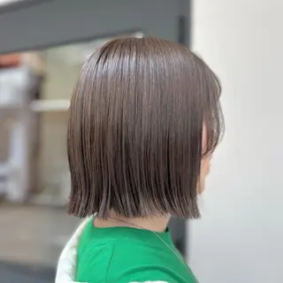 カラー review 花音のヘアスタイル