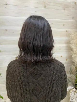 ミディアム 韓国ヘア/艶カラー minamiのヘアスタイル