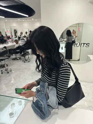 カラー 🎀ツヤ髪✖︎ 暖色🎀RYUKAのヘアスタイル