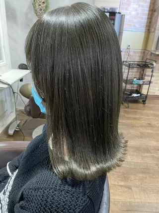 ミディアム 遠藤 拓馬のヘアスタイル