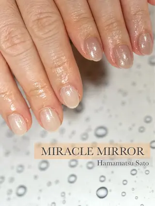ネイル ミラクルミラー 町野のネイルデザイン