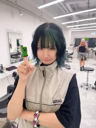 ショート 🫧ハイトーン特化 🐺矢島タツキ🐺のヘアスタイル