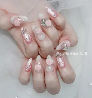 ネイル HANA 長さだしのネイルデザイン