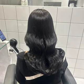 ロング カラー 表参道/透明感カラー /暗髪/ジュキヤのヘアスタイル