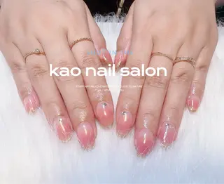 ネイル kao nail マグネット/長さだしのネイルデザイン