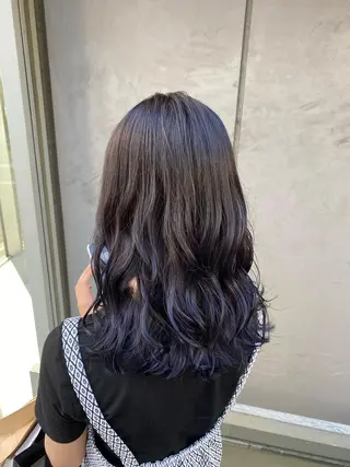 カラー ブリーチなしカラー の職人YOSHIKIのヘアスタイル