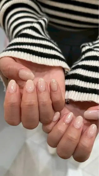 ネイル yurika🎀 透明感カラーのヘアスタイル