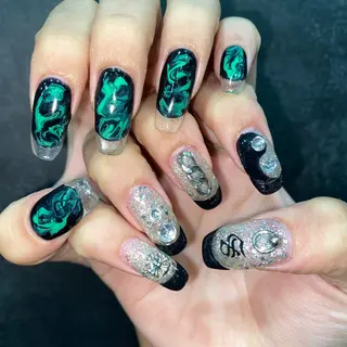 ショート カラー ヘアアレンジ ネイル マツエク・マツパ 💠AYANE /吉祥寺💠のマツエク・マツパデザイン